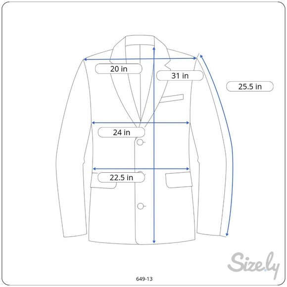 Pronto Uomo Couture Mens Sport Coat 44R Cashmere - Picture 8 of 8